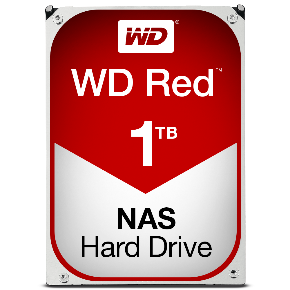 Disque dur interne WD Red 1 To 3.5'' SATA III 6 Gb/s Cache 64 Mo Western Digital