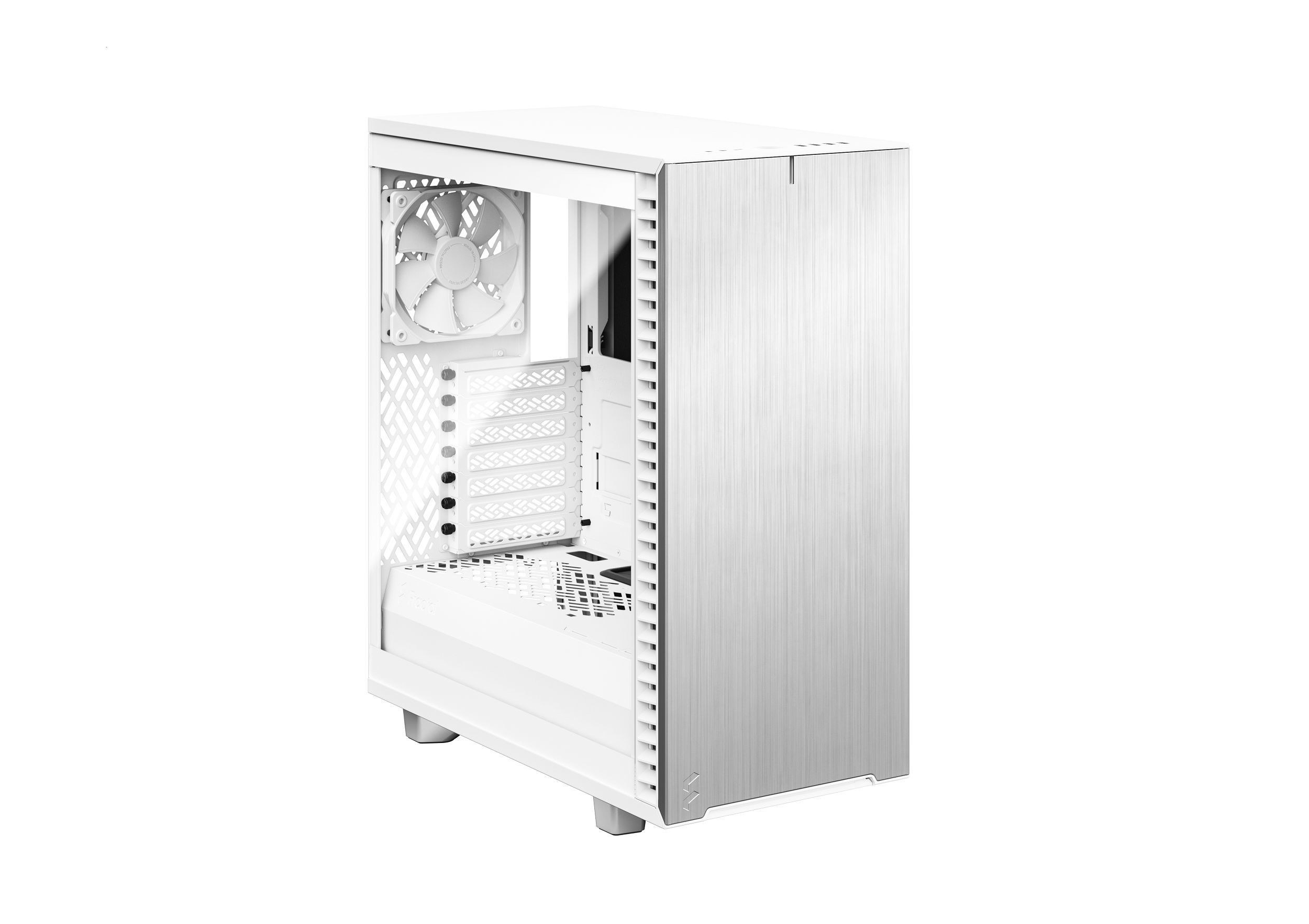 Boîtier PC Define 7 Compact Panneau verre trempé clair Fractal Design Blanc