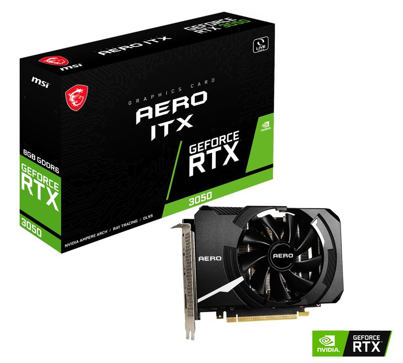 MSI GeForce RTX 3050 AERO ITX 8G 

8G3050