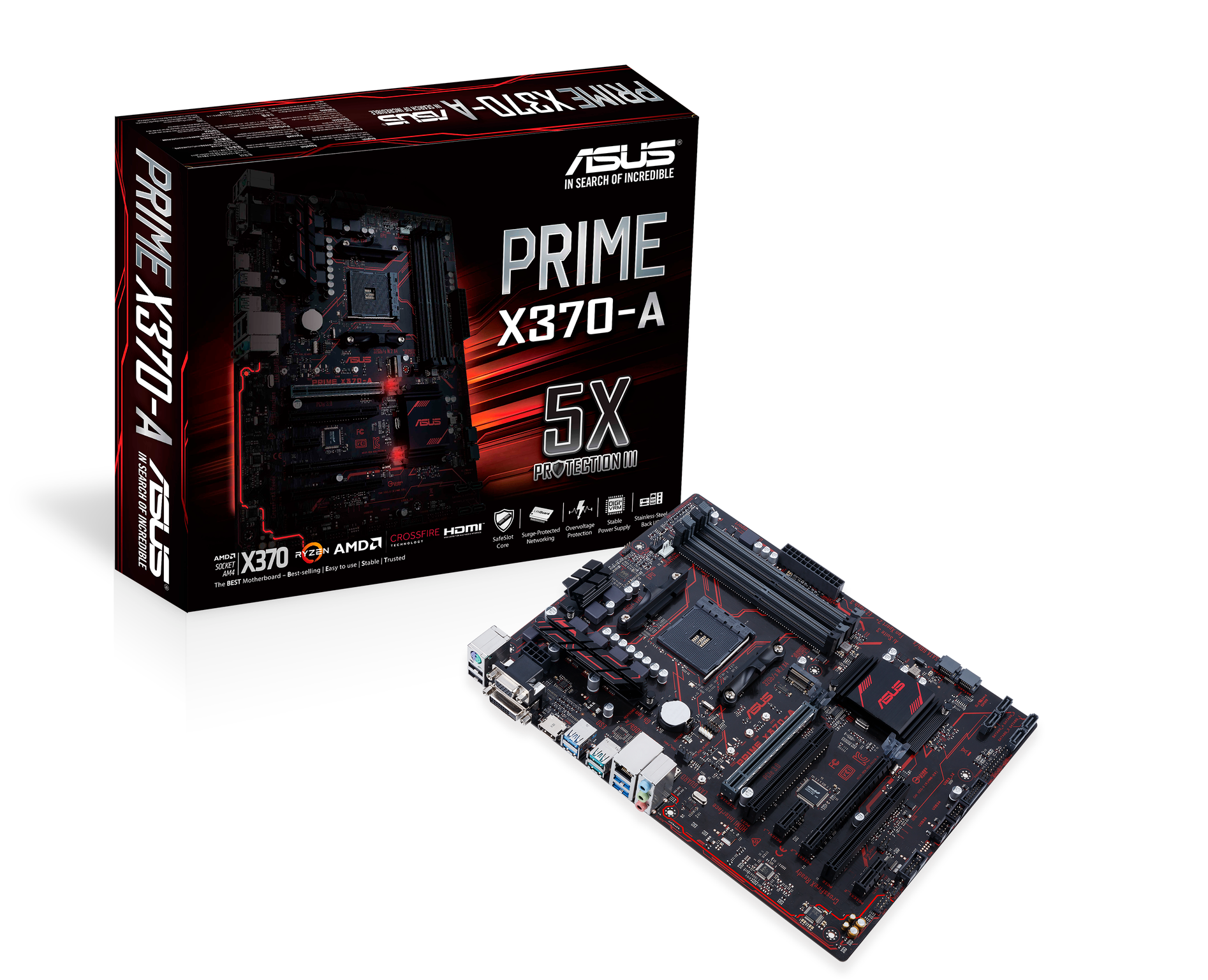 Carte m&egrave;re Gaming X370 Prime Asus