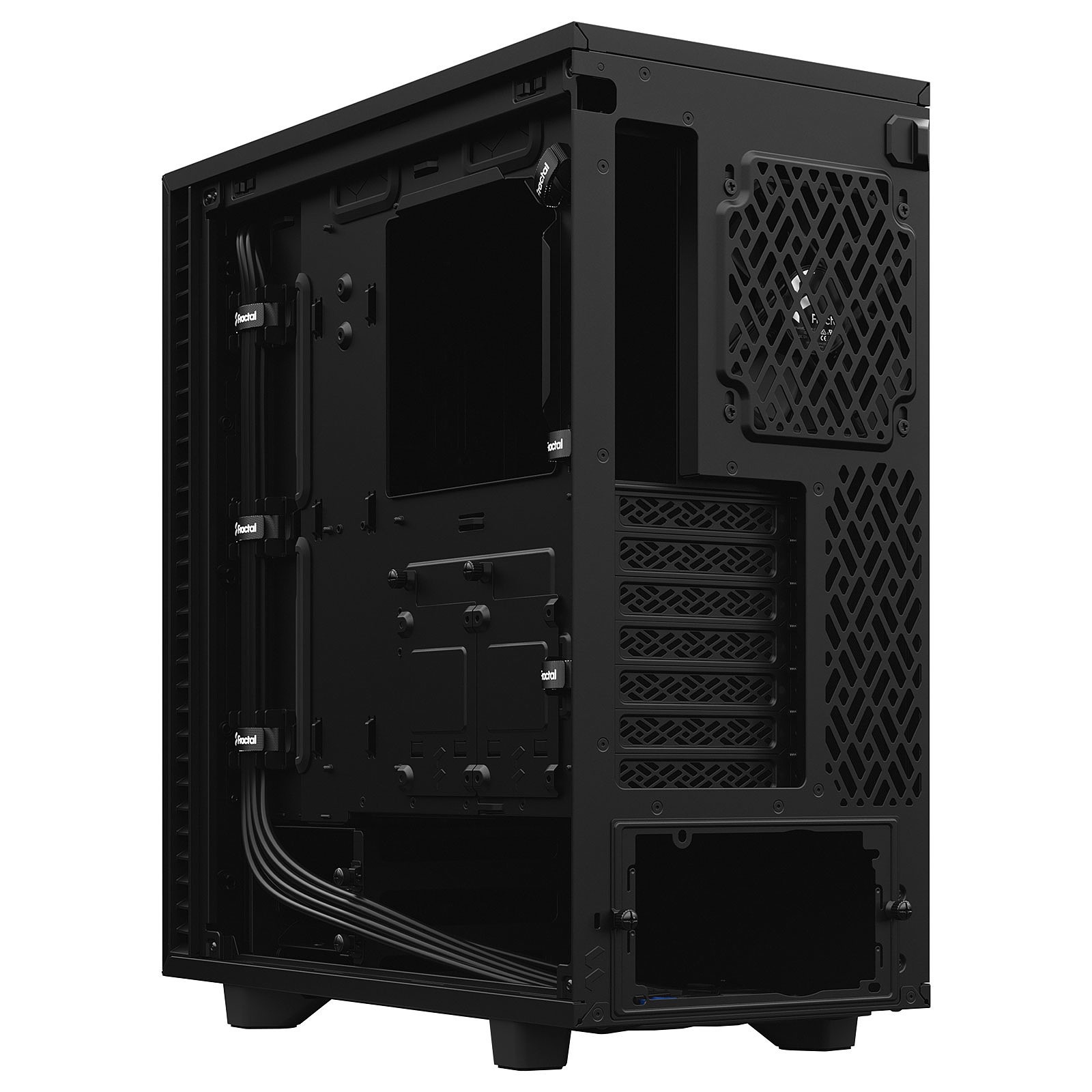 Boîtier PC Define 7 Compact Panneau en verre trempé teinté Fractal Design Noir