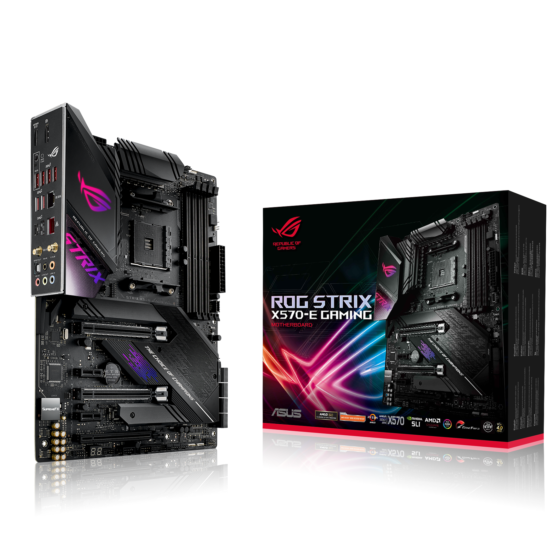 carte mère asus x570 rog strix x570 e gaming