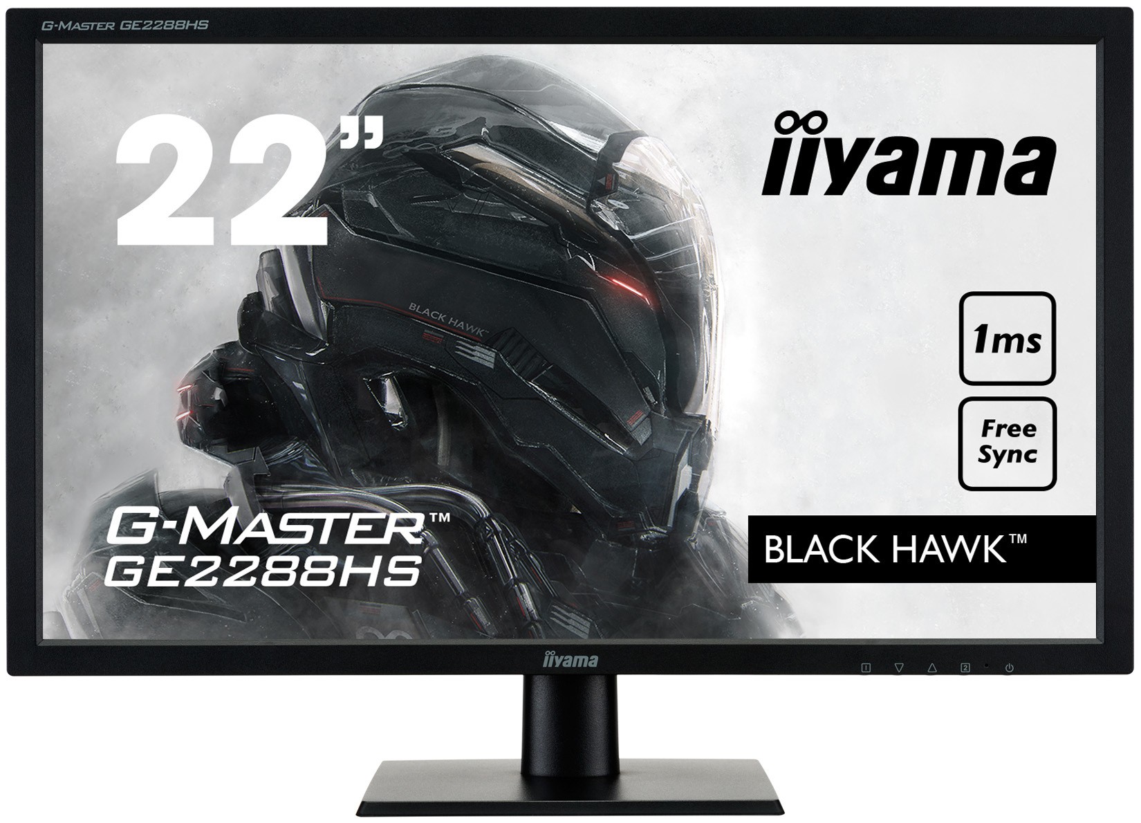 Ecran PC Gamer G-MASTER GE2288HS-B1 Black Hawk 22