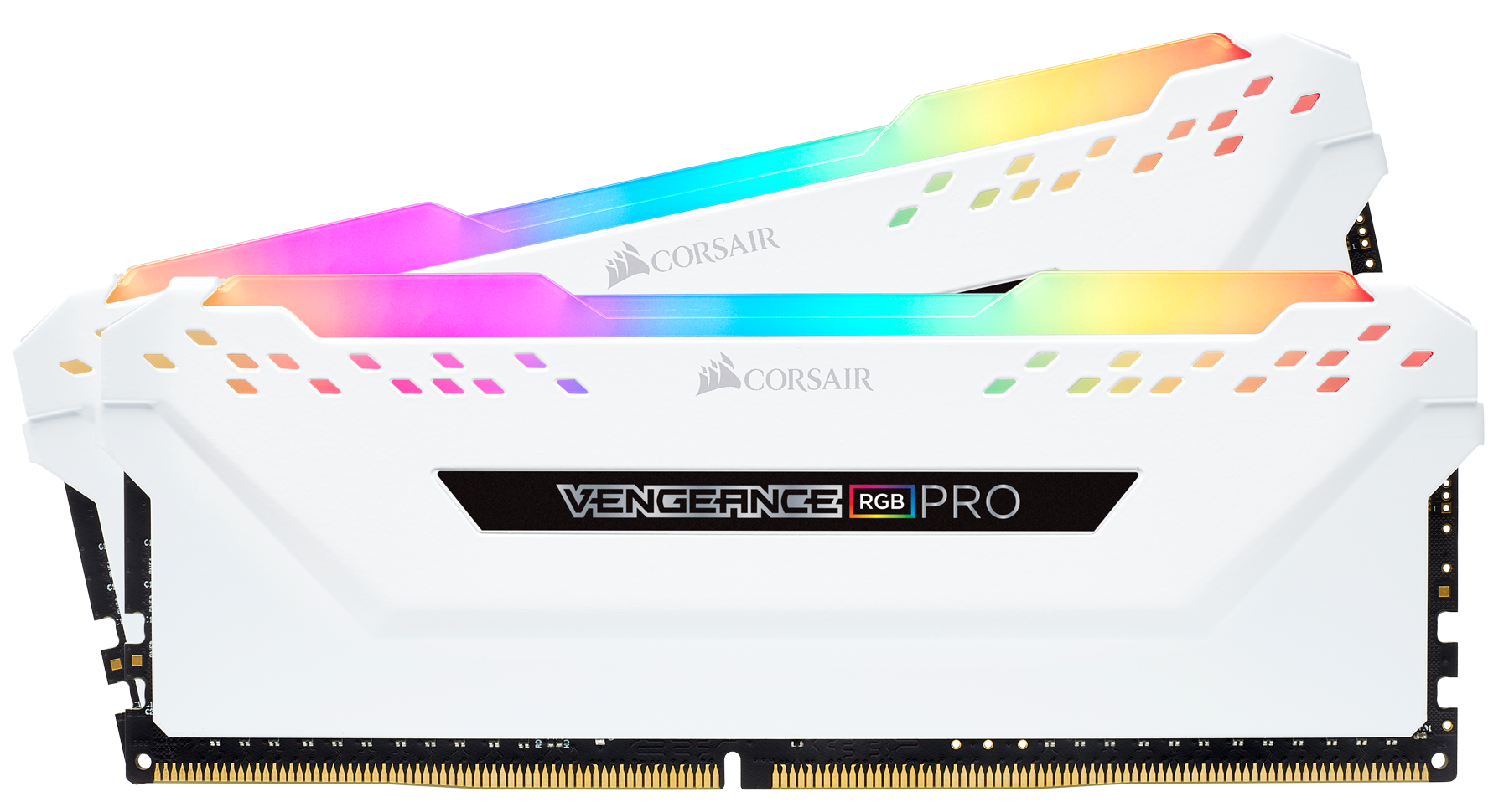 Kit de mémoire Vengeance 2 x 8 Go RGB Pro Corsair Blanc