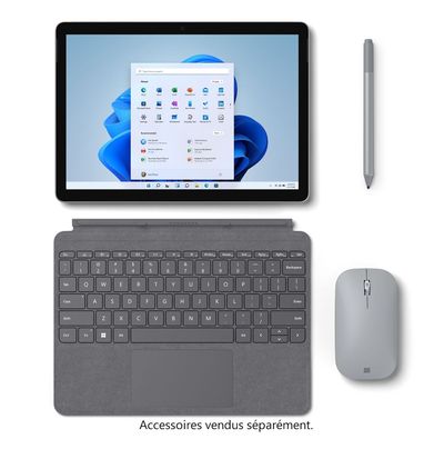 Microsoft Surface Go 3 - Gris a 

utiliser en mode tablette ou ordinateur portable