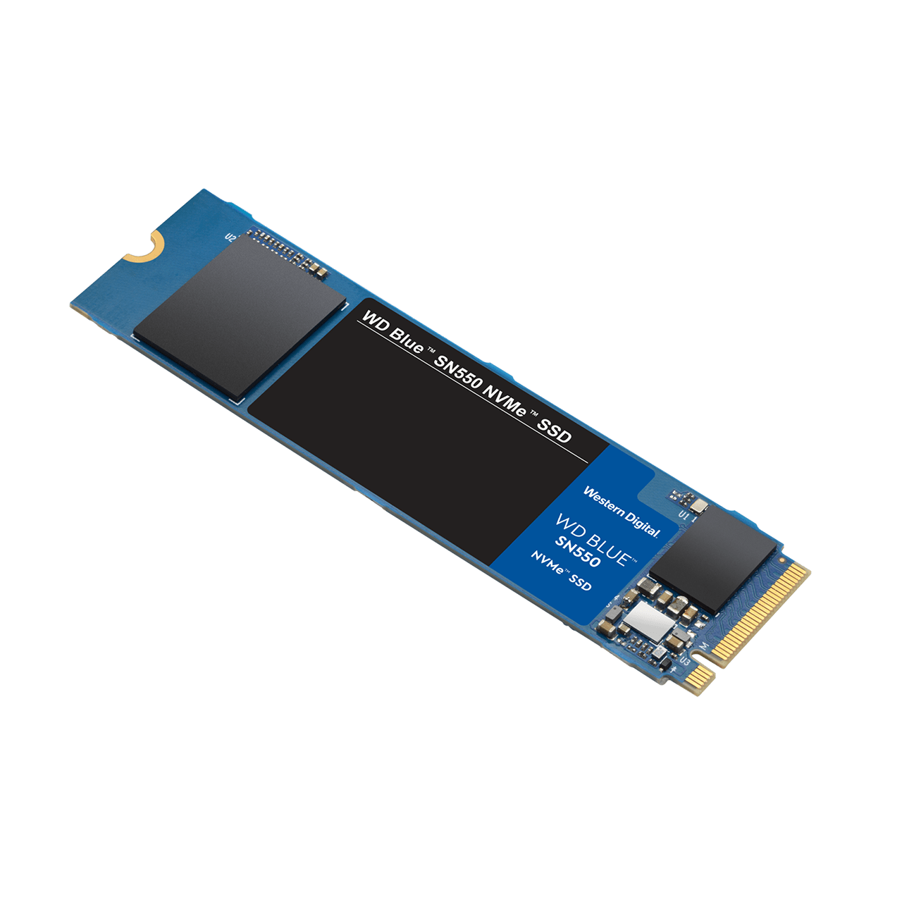 Disque dur interne SSD SN550 NVMe 500 Go Western Digital Bleu