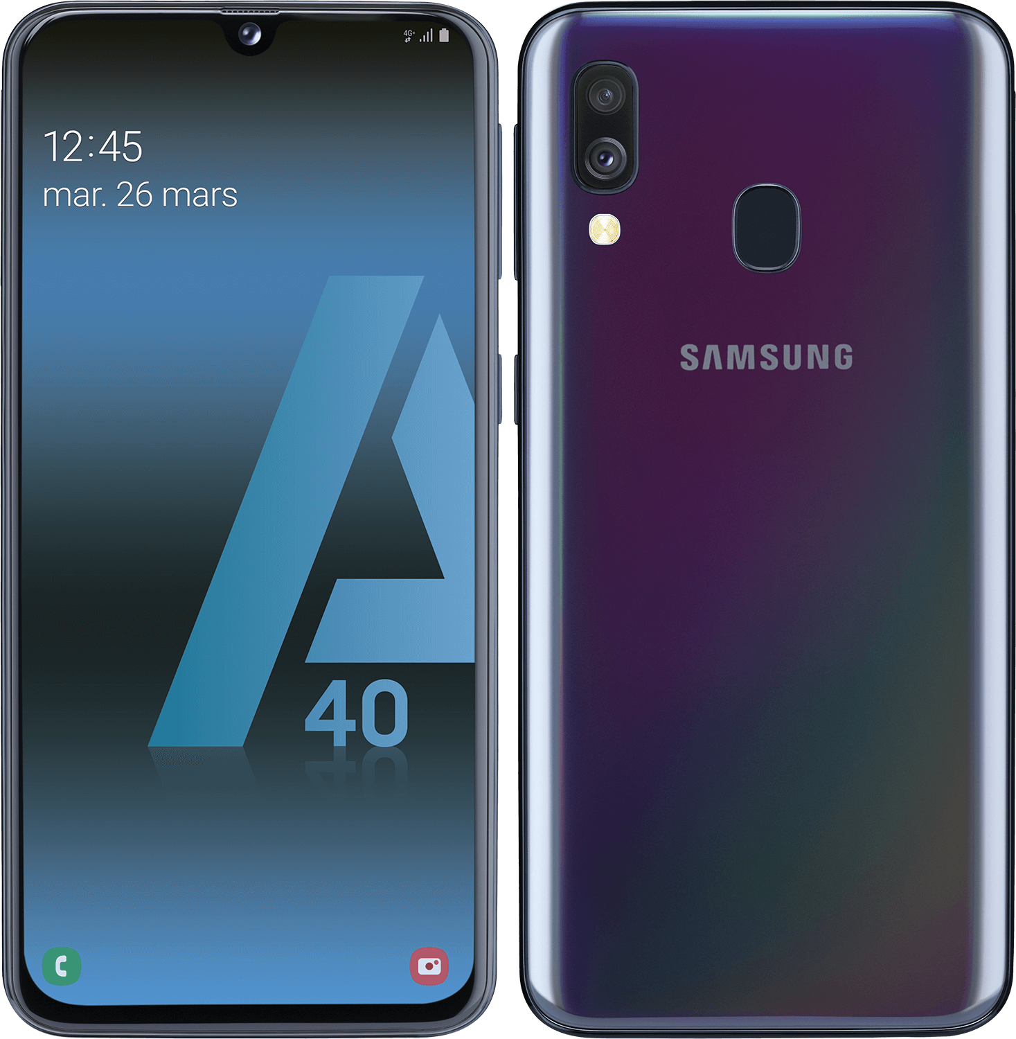 Galaxy A40 - 64 Go - Noir