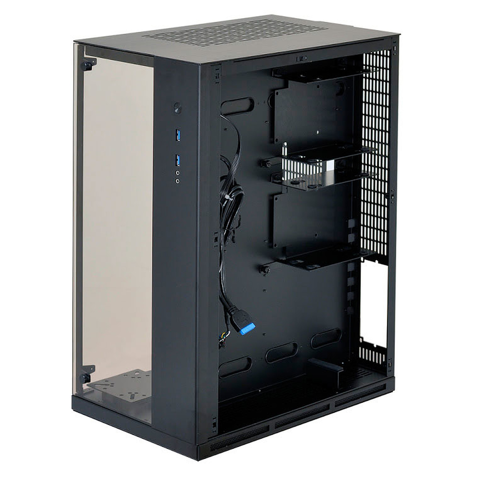 PC-O10WX Noir - Verre trempé