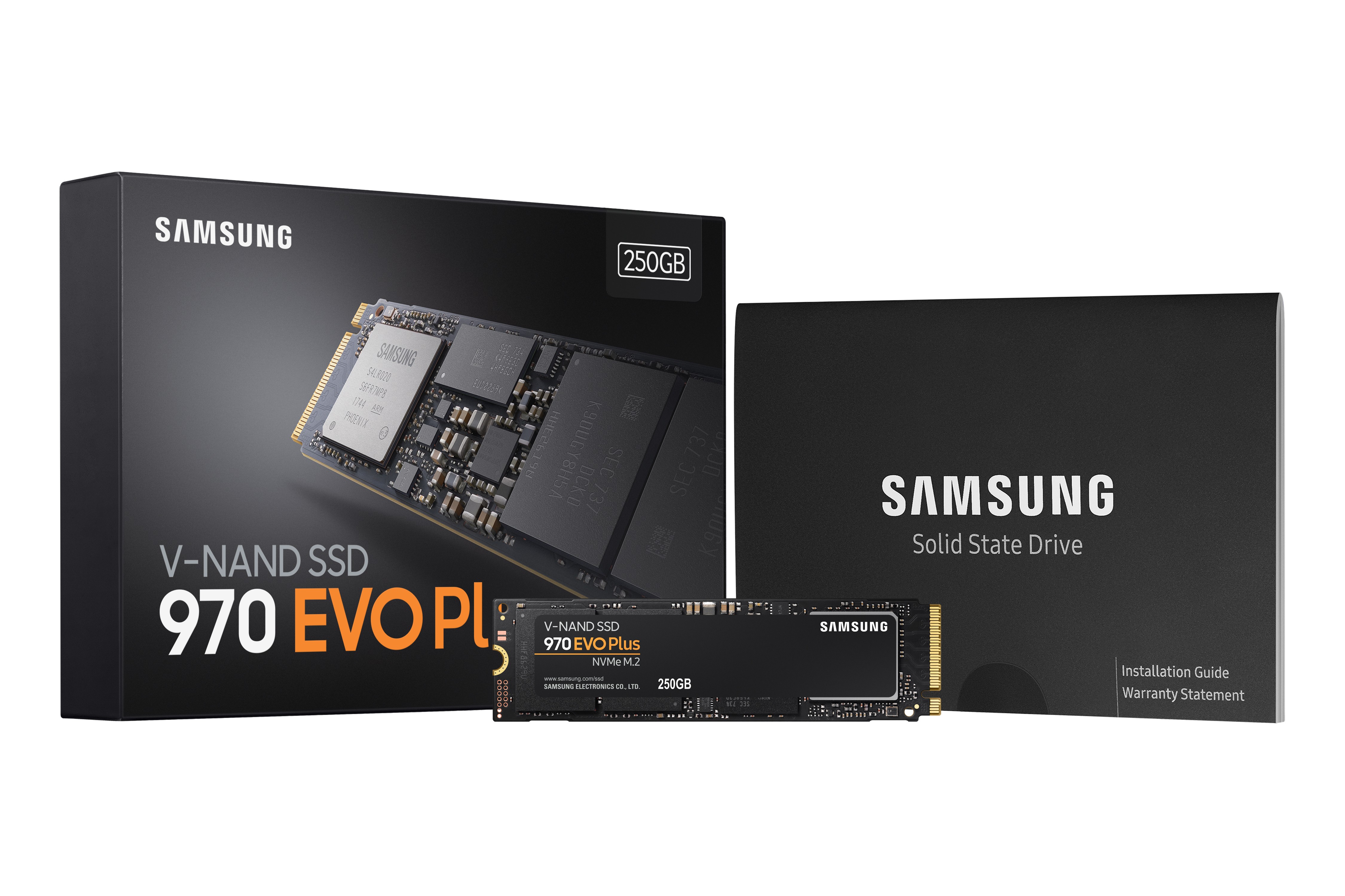 SSD 970 EVO Plus 250 Go M.2 PCle NVMe 1.3 Samsung
