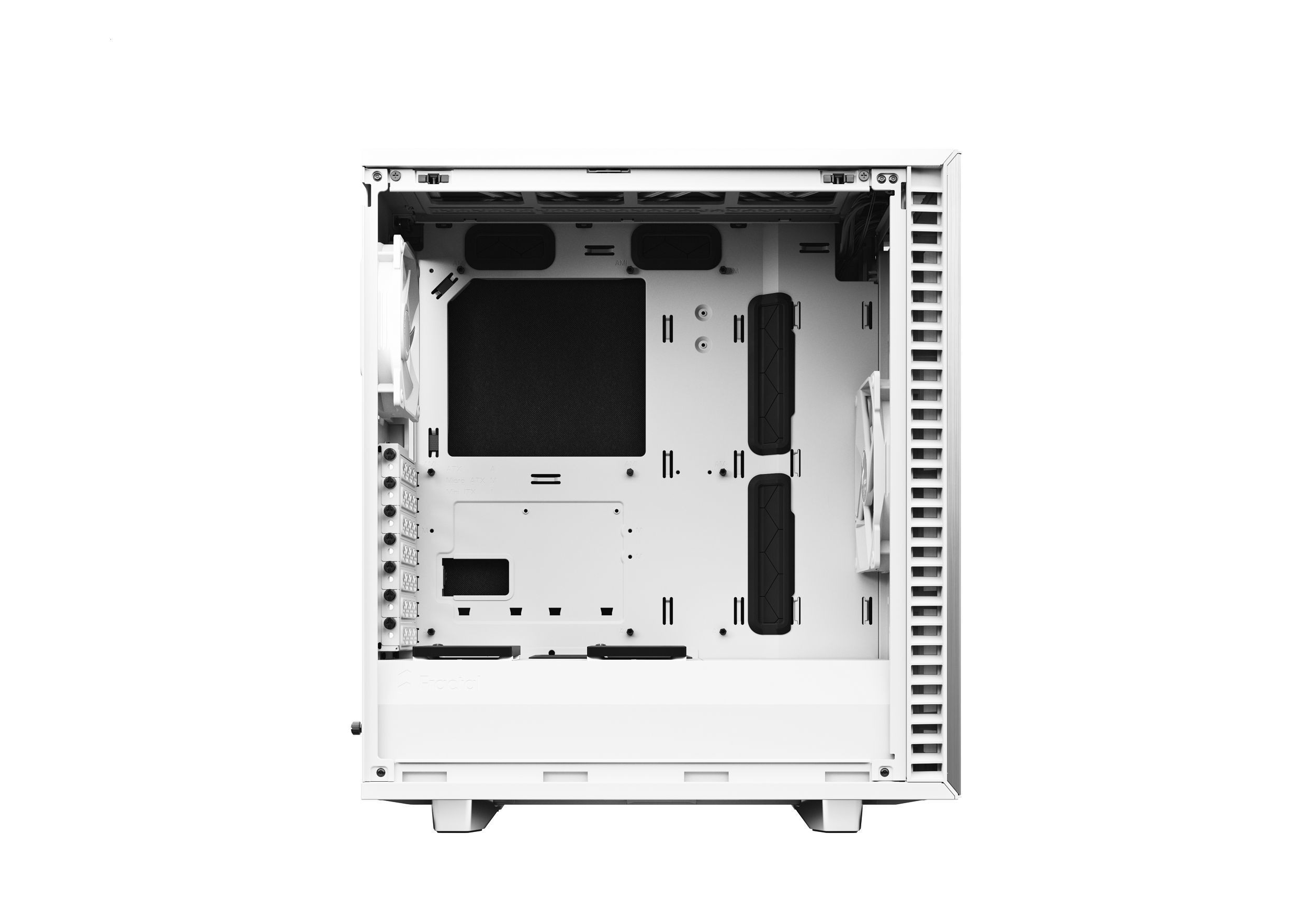 Boîtier PC Define 7 Compact Panneau verre trempé clair Fractal Design Blanc