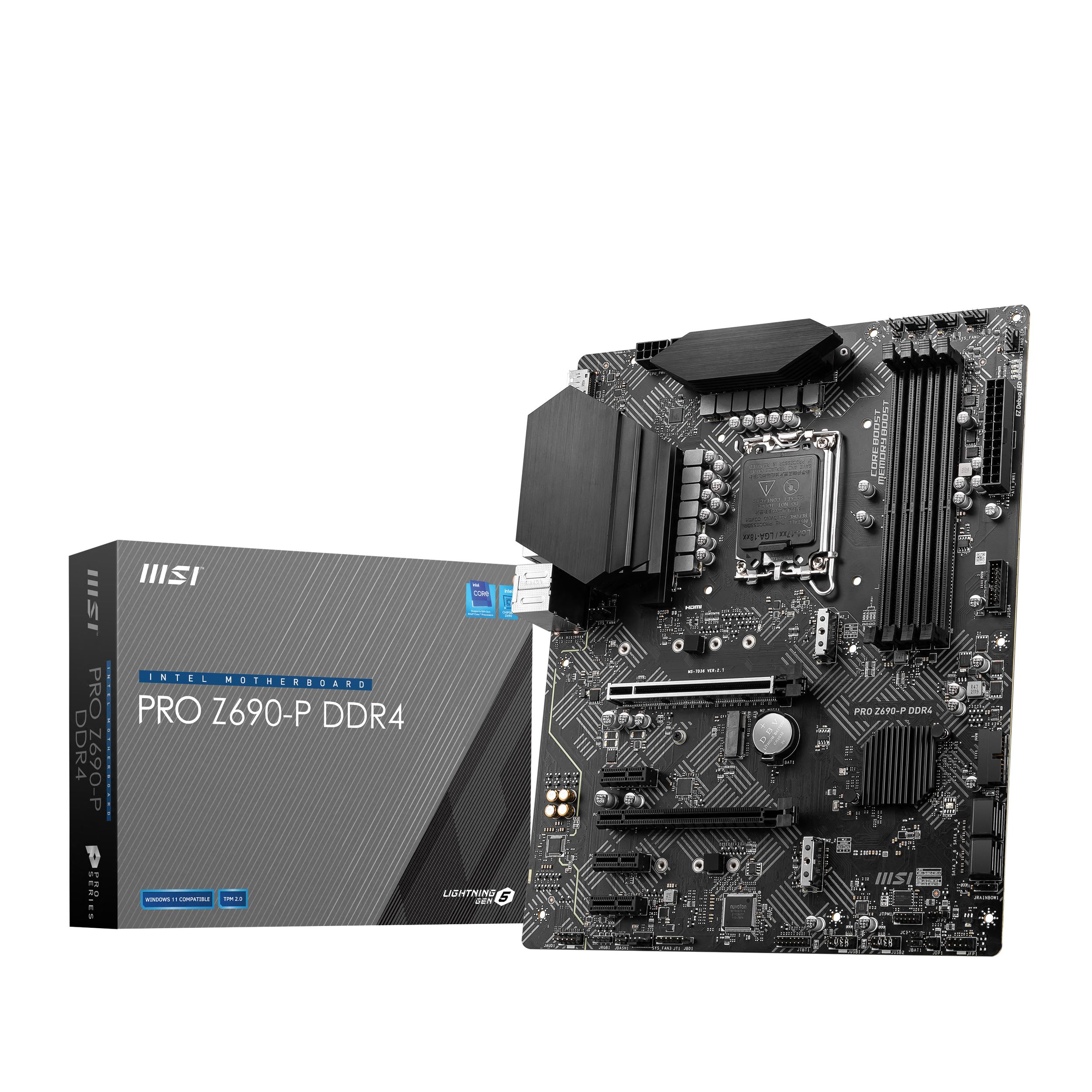 carte mere pro z690 p ddr4