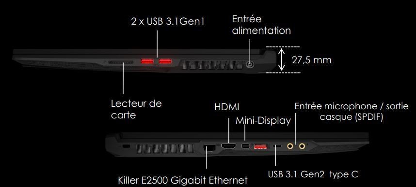 GE75-Raider-10SFS-432XFR - Noir