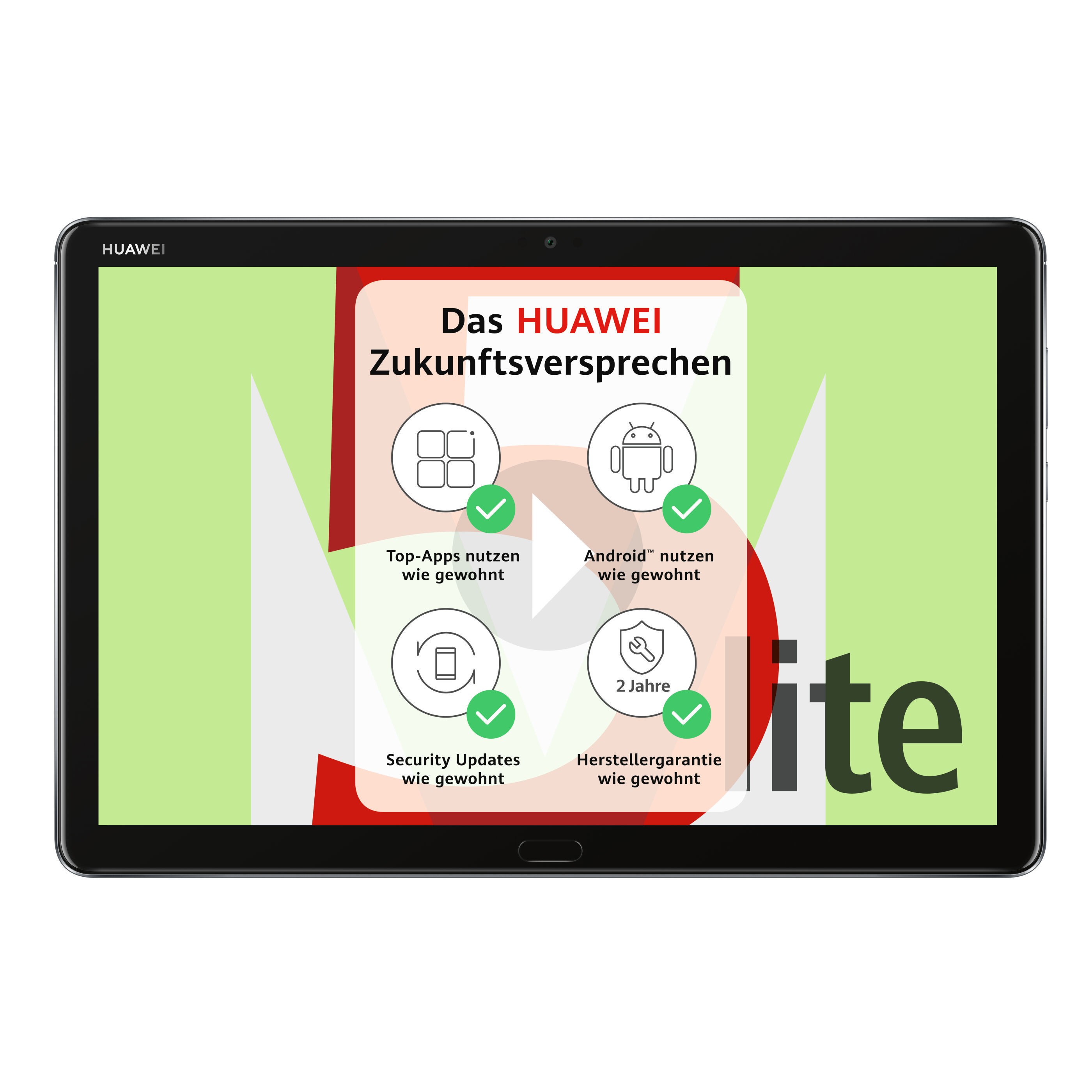 Mediapad M5 Lite - 10'' - Wifi - 4 Go / 64 Go - Gris Sidéral