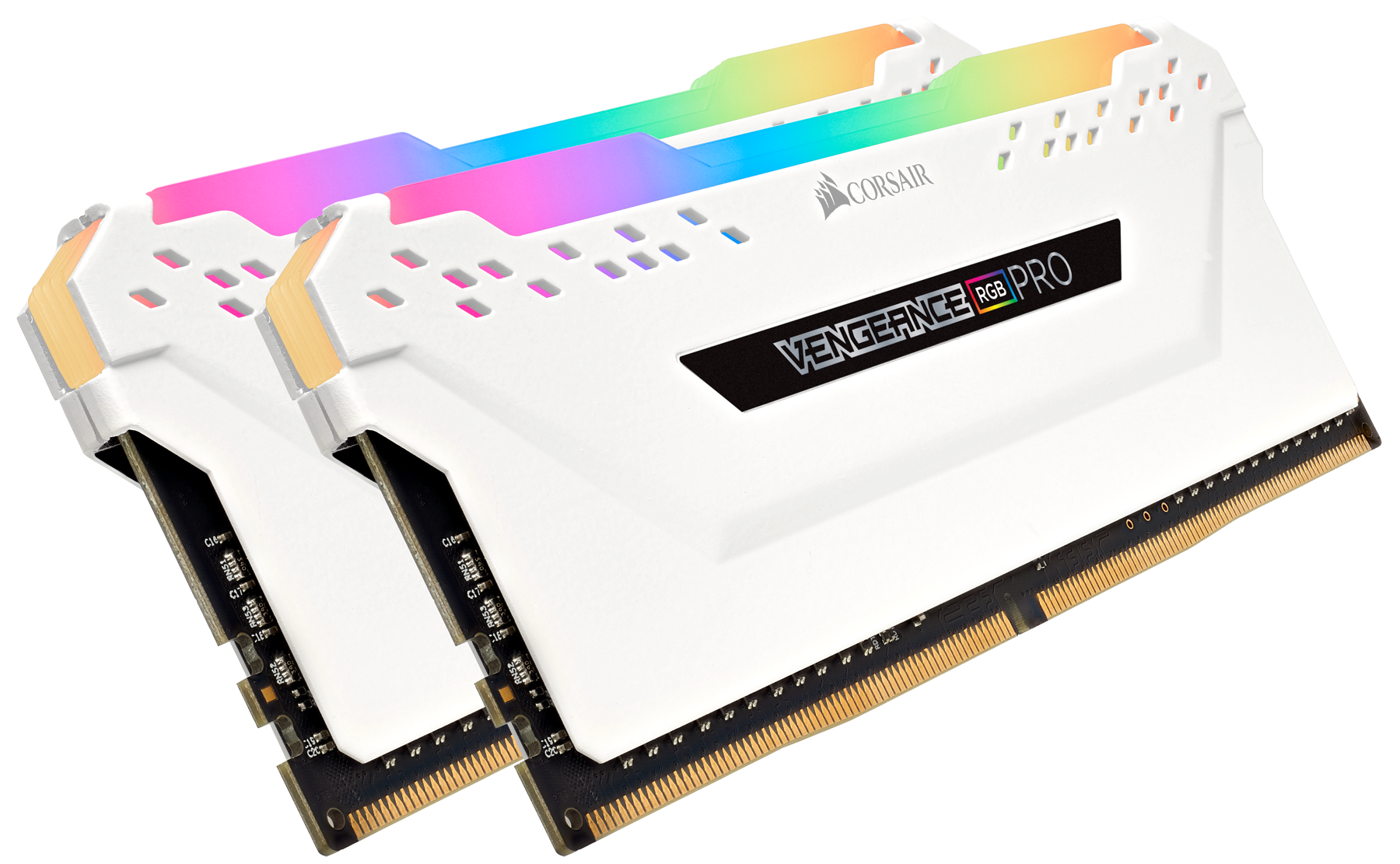 Kit de mémoire Vengeance 2 x 8 Go RGB Pro Corsair Blanc