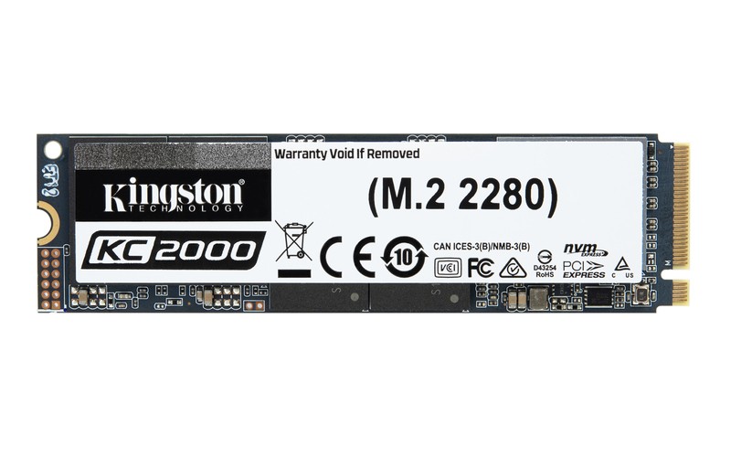 
SSD KC2000 M.2 500 Go Kingston
