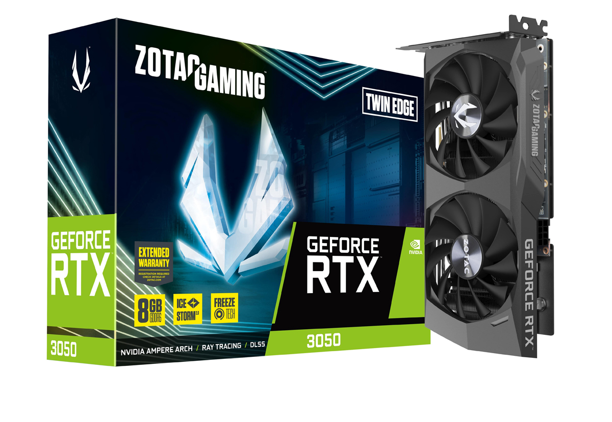 ZOTAC GAMING GeForce RTX 

3050 TWIN EDGE