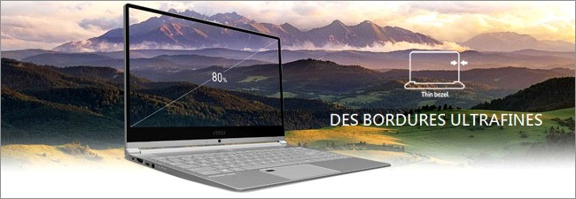 MSI PS42 - Ecran