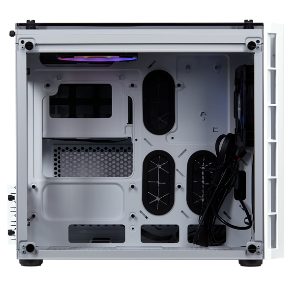 CRYSTAL SERIES 280X - Micro-ATX - RGB - Noir - Avec fenêtre