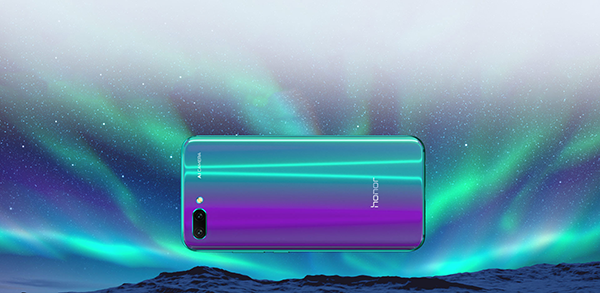 smartphone honor 10 design