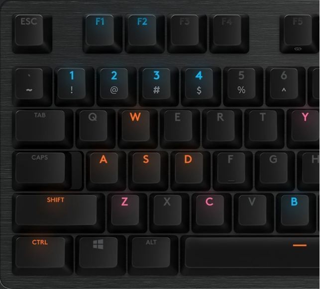 clavier gaming mécanique G512 Lightsync RVB