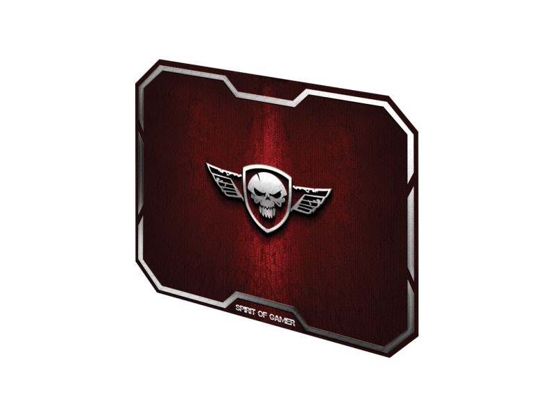 Tapis de souris gamer S.O.G Red Winged Skull Spirit Of Gamer