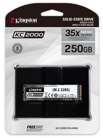 
SSD KC2000 M.2 500 Go Kingston
