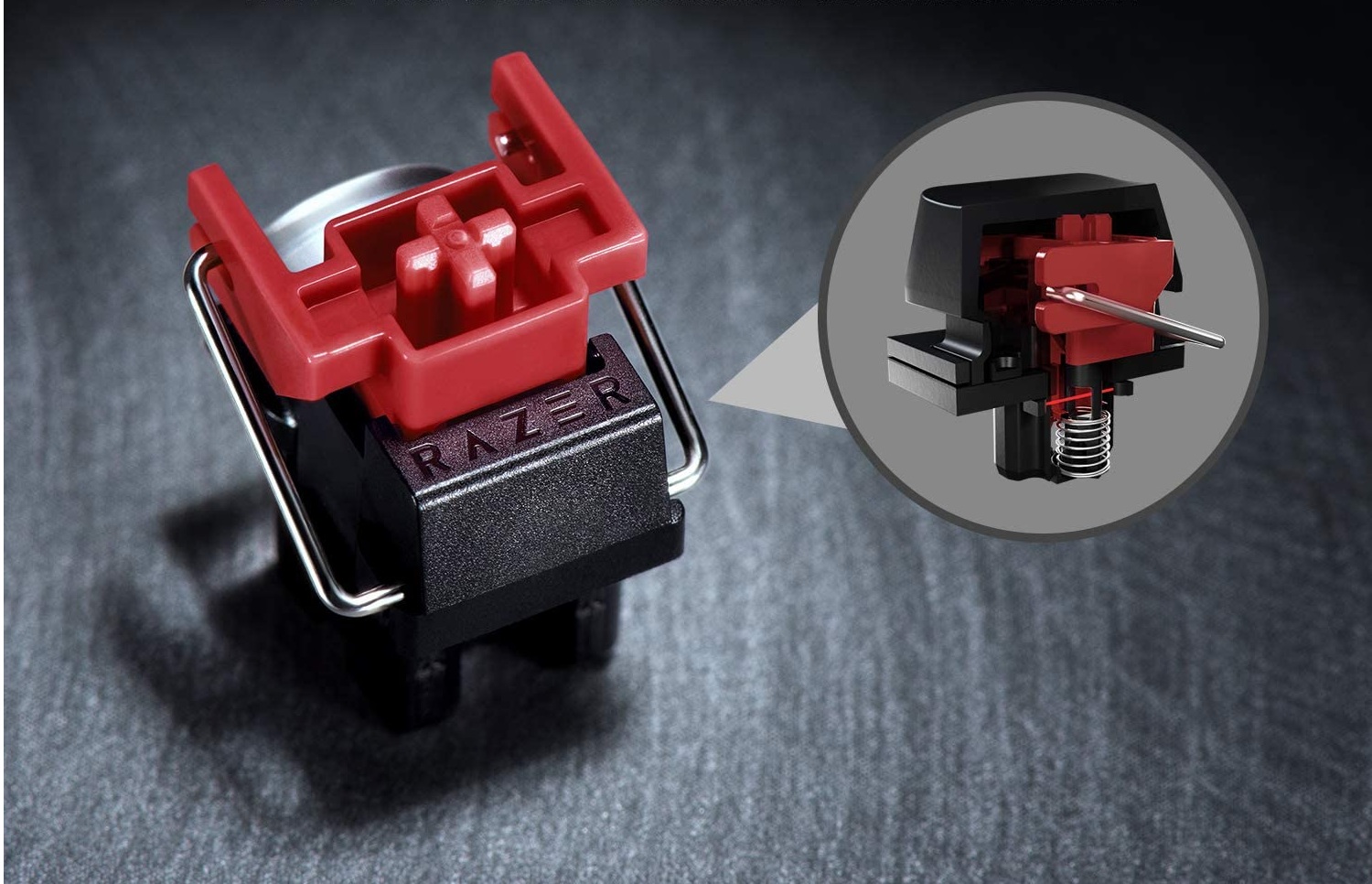 Huntsman Mini - Switch optique linéaire Rouge 