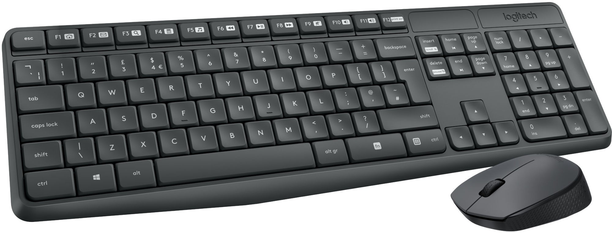 Ensemble clavier et souris sans fil MK235 Logitech