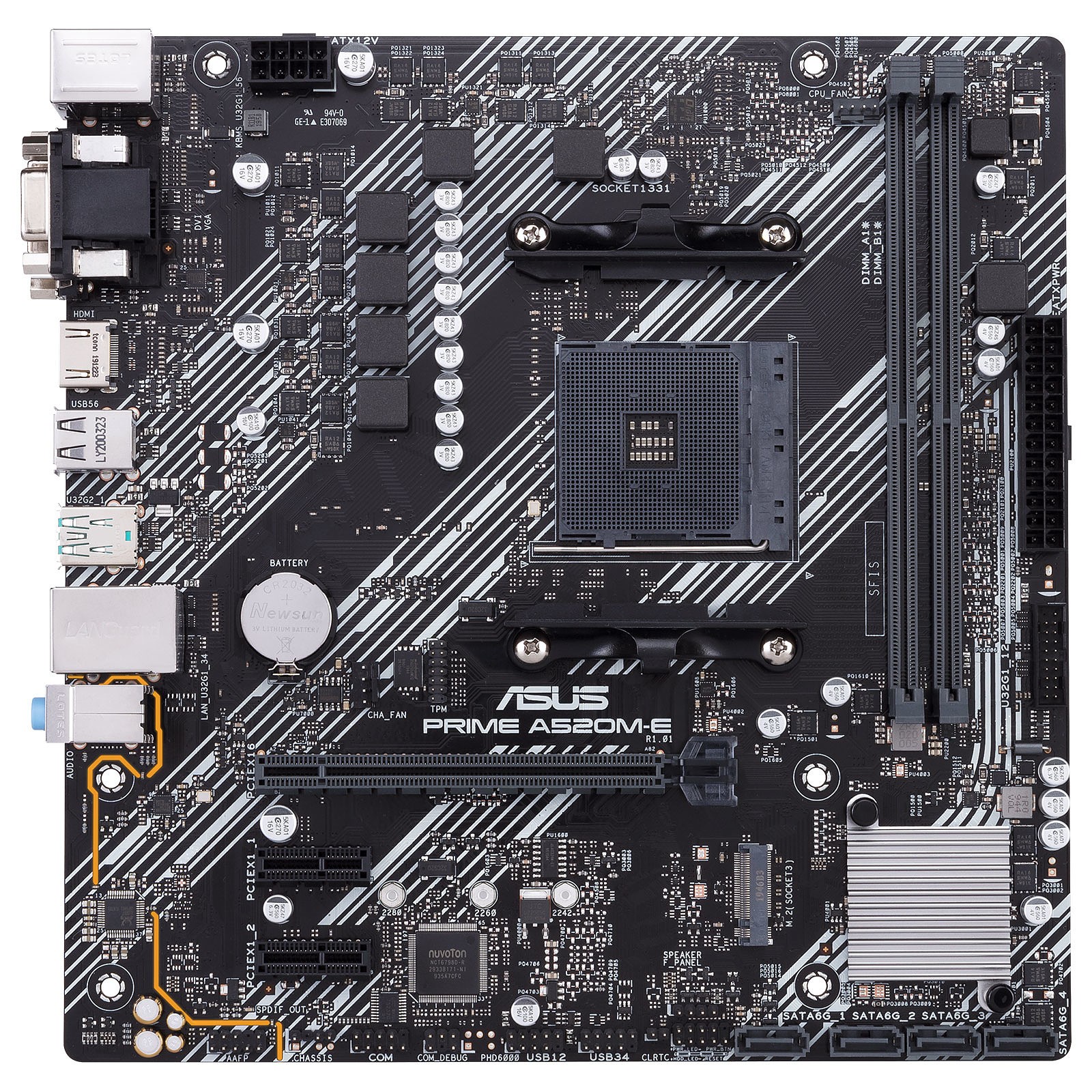 
Carte mère PRIME A520M-E Micro ATX Asus
