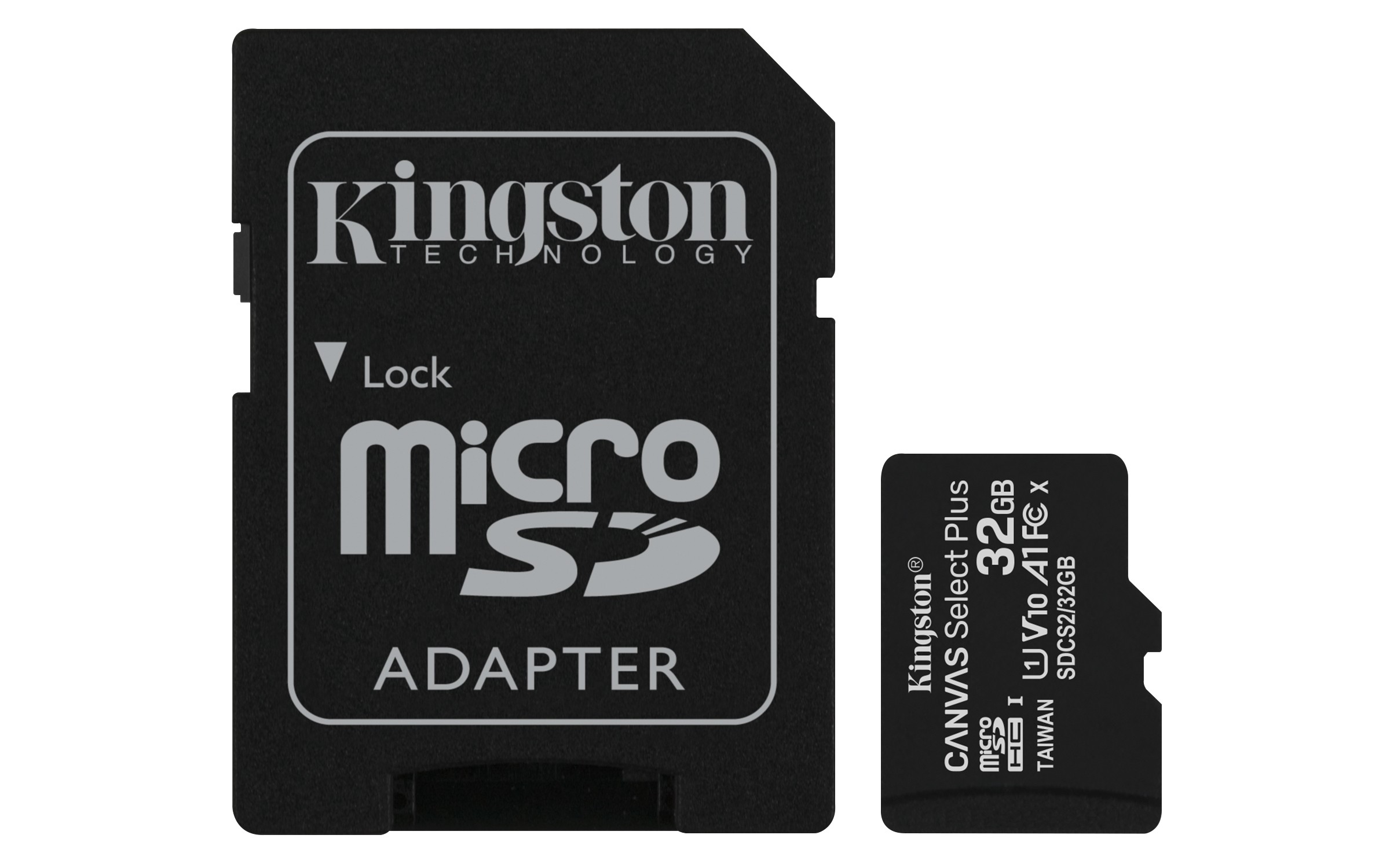 
Carte mémoire micro SD Canvas Select Plus 32 Go Kingston
