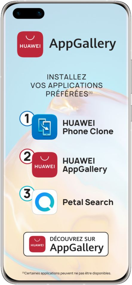 P40 Pro+ - 5G - 512 Go - Blanc C&eacute;ramique