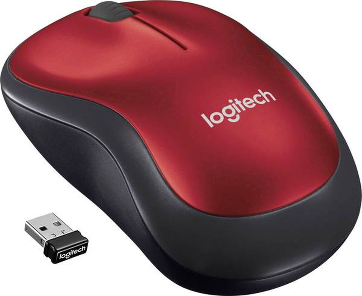 LOGITECH - M185 rouge