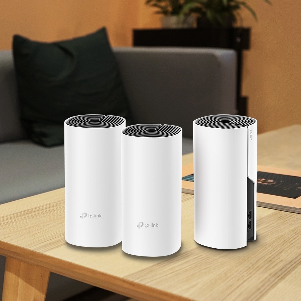 DECO M4 - Pack de 3 adaptateurs - Système WiFi Mesh