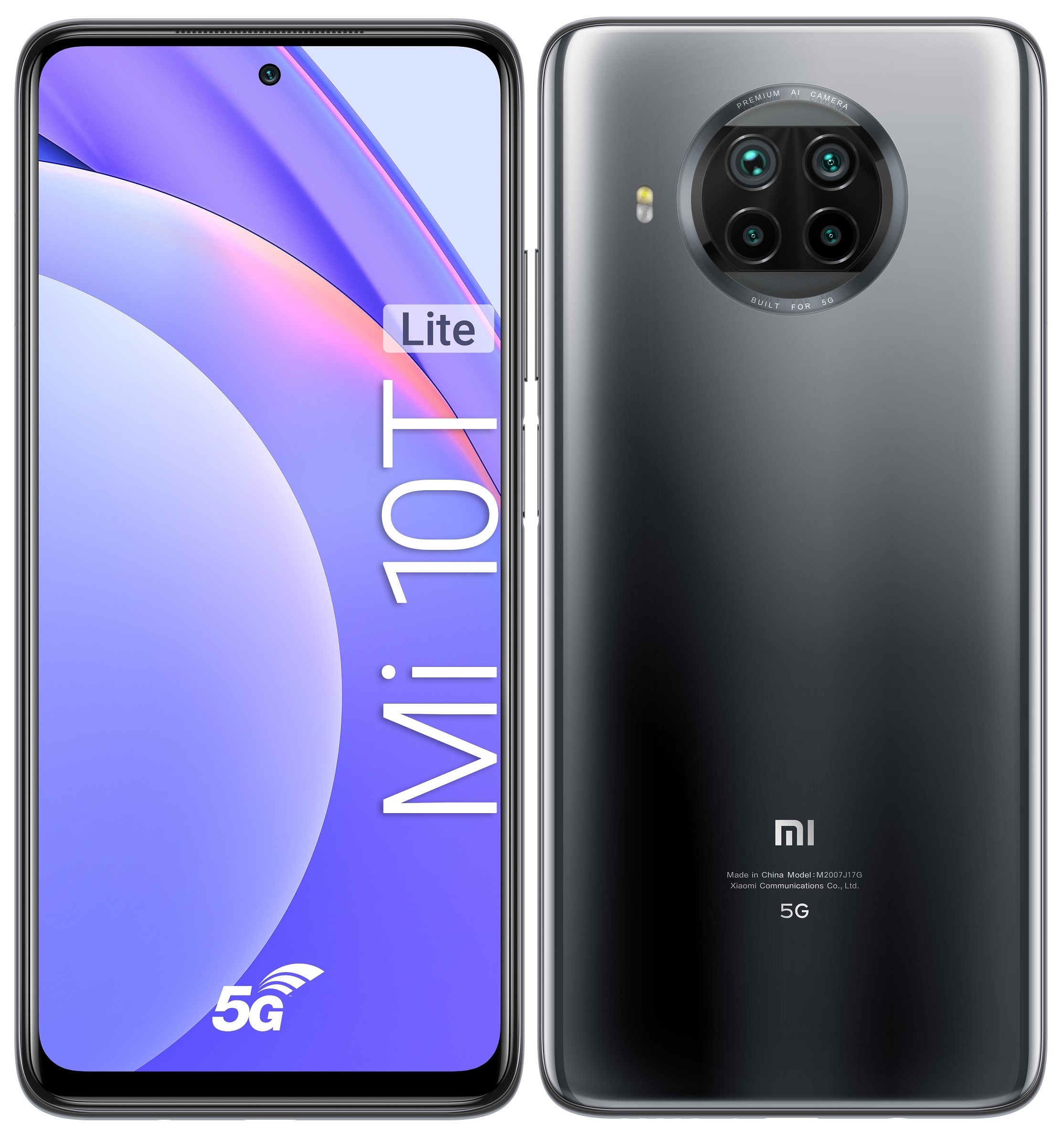 Mi 10T Lite - 5G - 128 Go - Gris