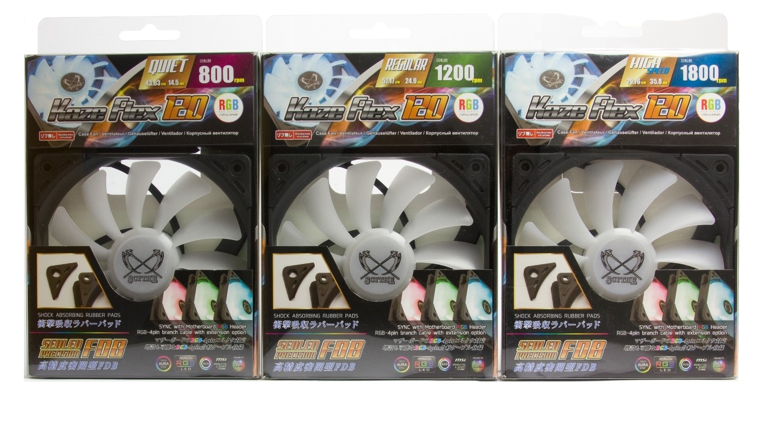 Kaze Flex - 120 CASE FAN - RGB