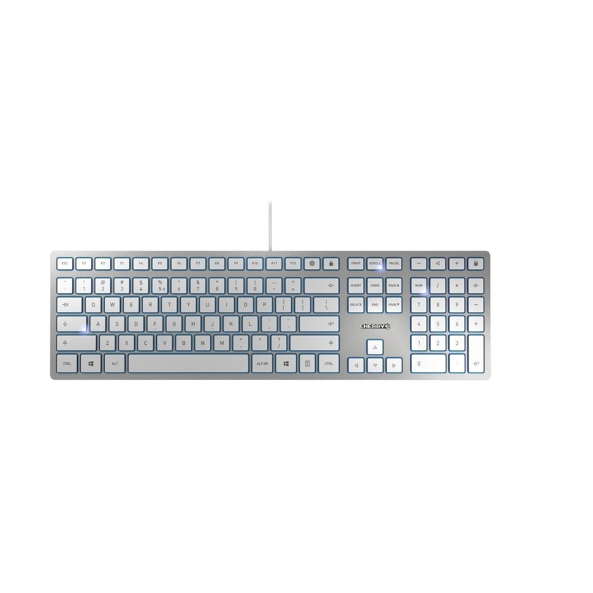 KC 6000 SLIM - Clavier ultra-plat avec 6 touches supplémentaires