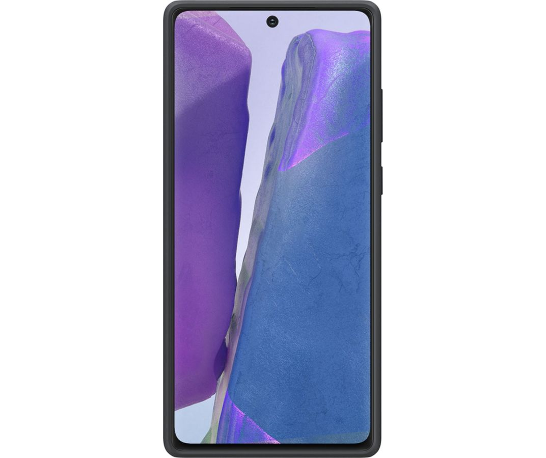 Coque Silicone Noir Galaxy Note 20