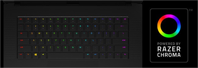 Clavier gaming rétroéclairé Razer Chroma