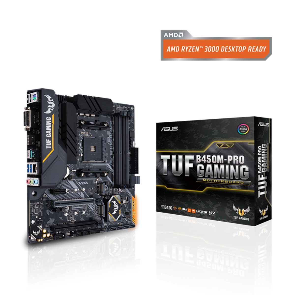 carte mère amd B450M micro atx asus