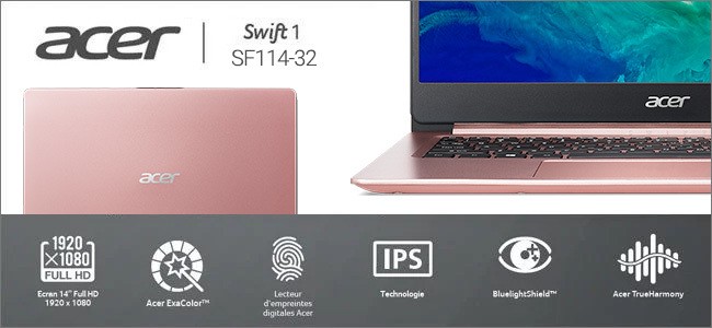 Aspire Swift 1 - Rose