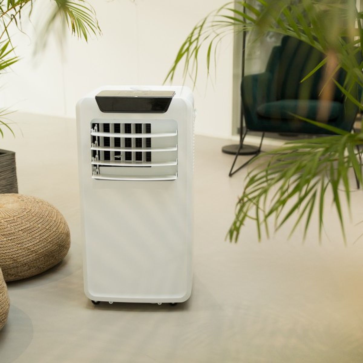 Climatiseur mobile connecté - 2600w - Blanc solution facile