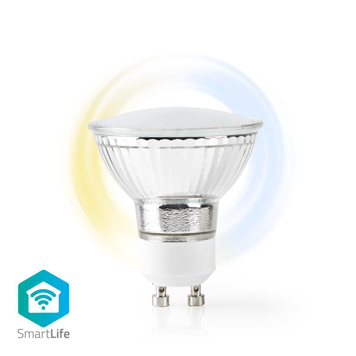 Ampoule LED Intelligente Wi-Fi - Blanc Chaud à Blanc Froid - GU10