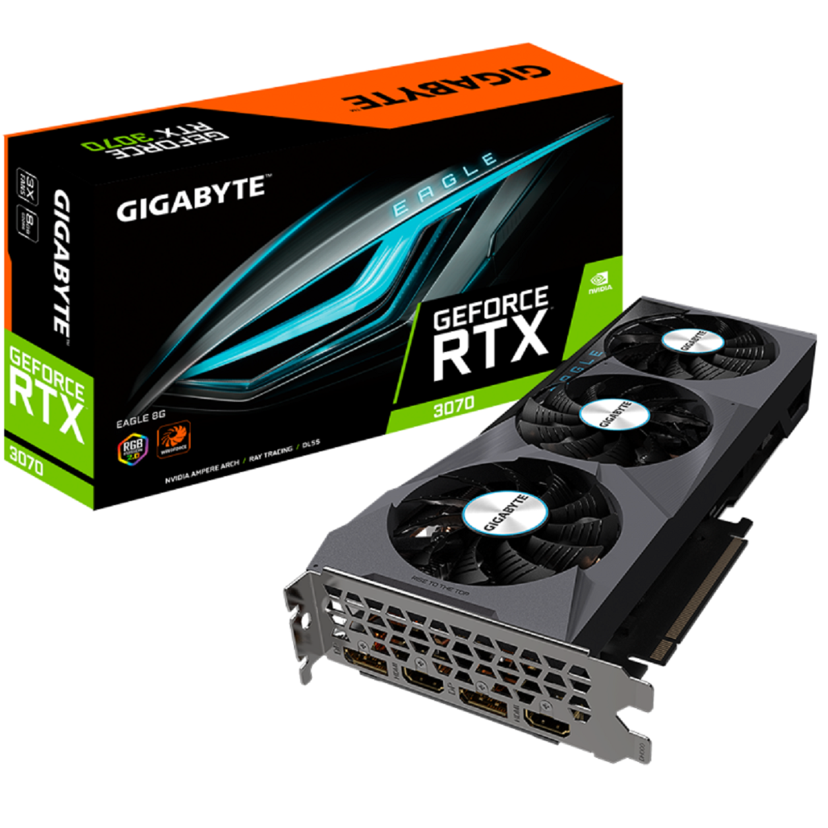 Carte graphique GeForce RTX™ 3070 Eagle 8G Gigabyte