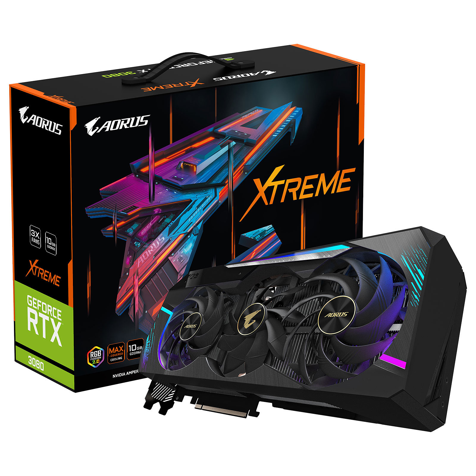 gigabyte aorus geforce rtx 3080 xtreme 10go