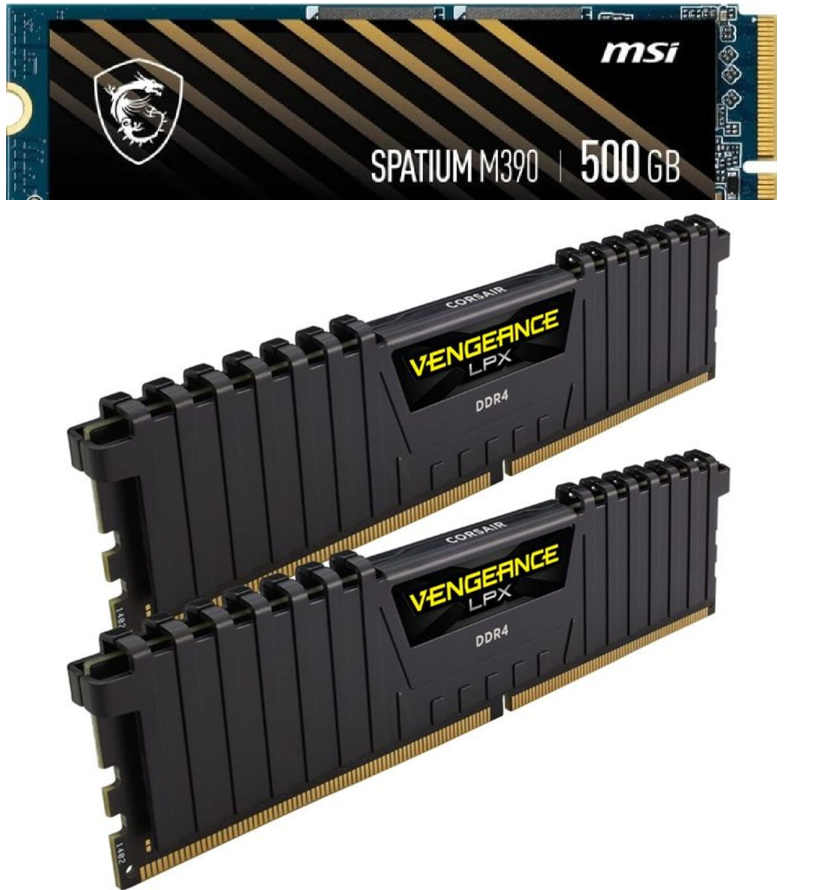 media/produits/2-MSI_SSD_SPATIUM_M390_NVMe_M.2_Gen3_500GB_et_DDR4_16_Go_corsair_vengeance_3200MHz