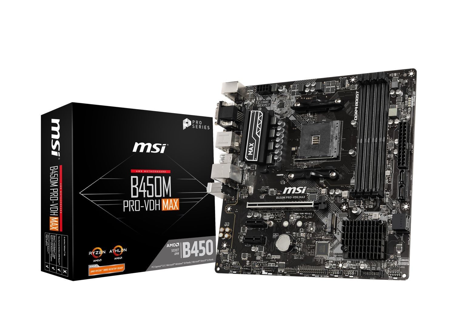 Carte mère AMD B450M PRO-VDH MAX MSI