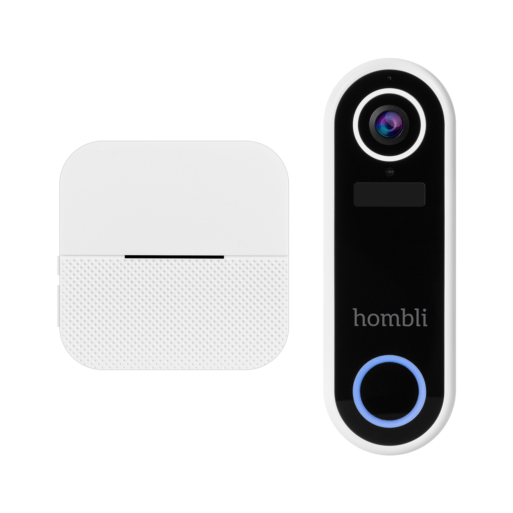 Pack sonnette connectée 1080p + Carillon Smart Doorbell Hombli