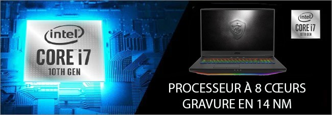 MSI - Processeur Intel Core i7 10th