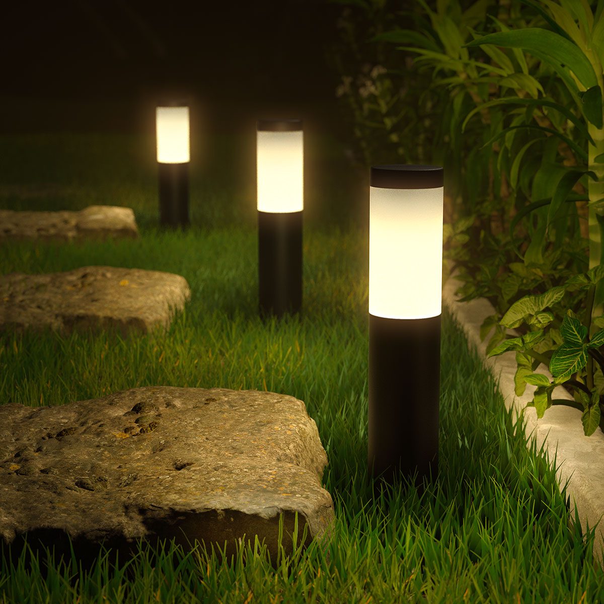 Outdoor Smart Pedestal Light Colour - Pack Extension