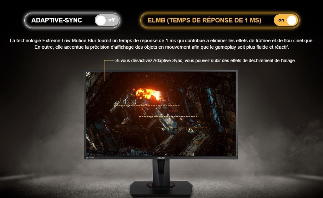 27'' LED TUF Gaming VG279QM